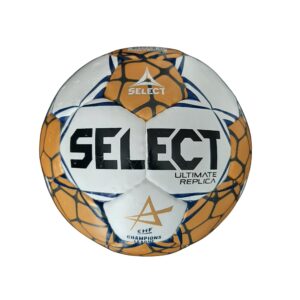 Hádzanárska lopta SELECT HB Ultimate replica EHF Champions League 3 – bielo-zlatá odhadovaná cena: 34.9 EUR