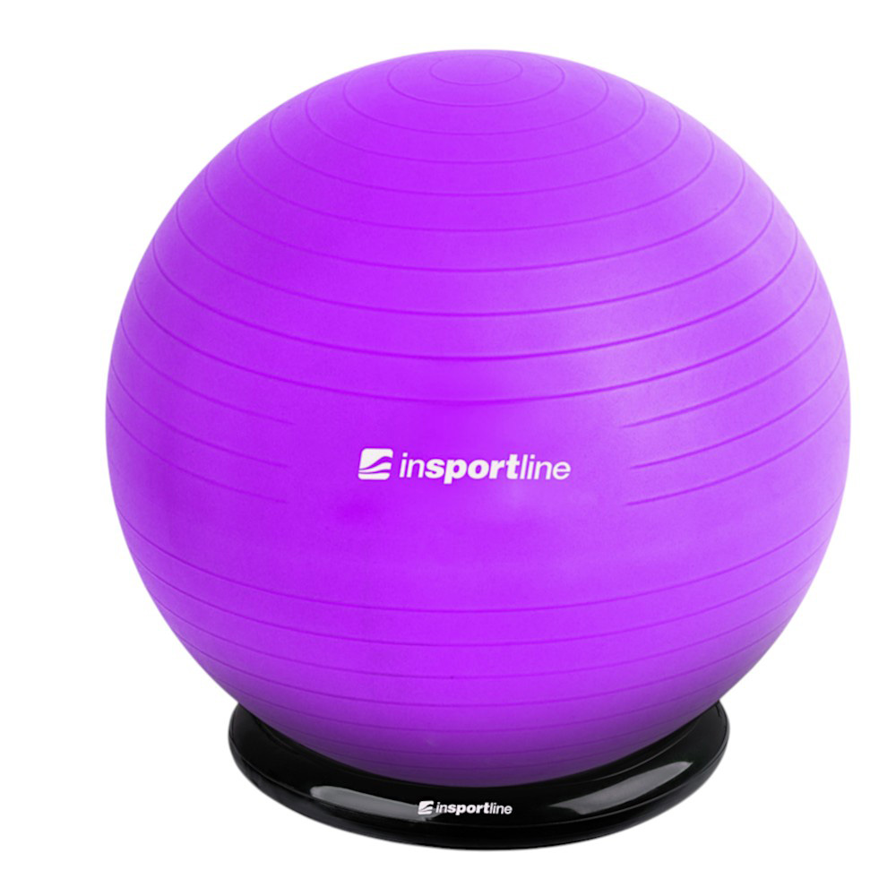 Gymnastická lopta inSPORTline Top Ball 85 cm so základňou BallBase fialová odhadovaná cena: 34.9 EUR