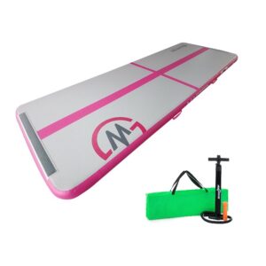 Airtrack MASTER nafukovacia žinenka 300 x 100 x 10 cm – šedá – ružová odhadovaná cena: 116.1 EUR