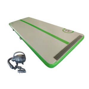 Airtrack MASTER nafukovacia žinenka 400 x 150 x 20 cm – šedá – zelená odhadovaná cena: 284 EUR