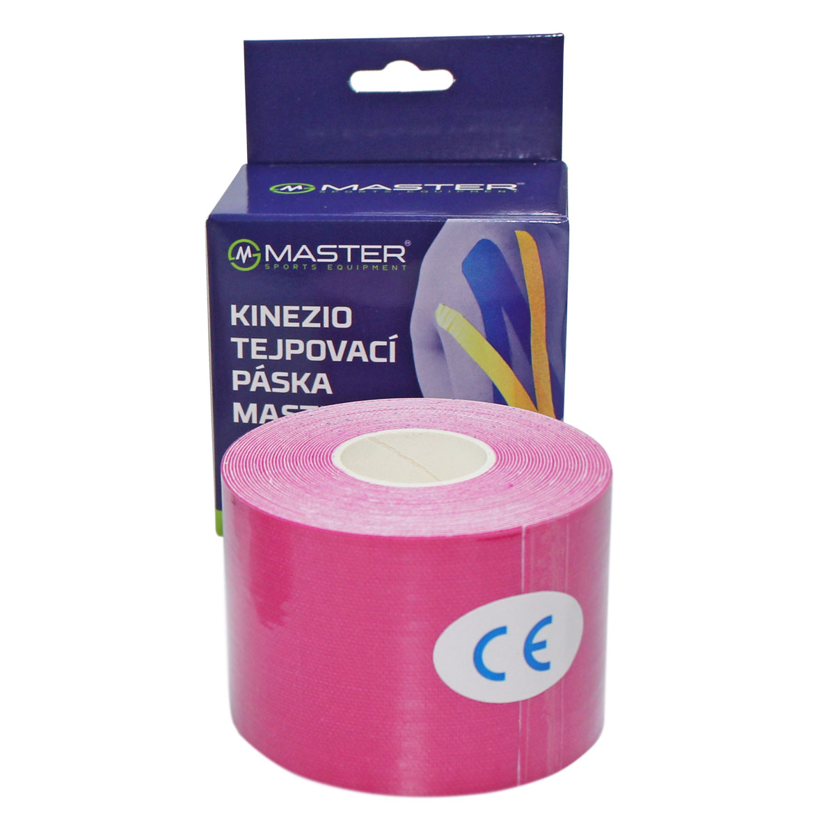 Kineziologická tejpovacia páska MASTER 5 cm x 5 m – ružová odhadovaná cena: 3.6 EUR