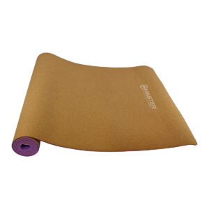 Podložka na cvičenie MASTER Yoga 4 mm – 183 x 61 cm – korková – fialová odhadovaná cena: 17.8 EUR
