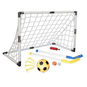 Bránka MASTER 94 x 61 x 48 cm s príslušenstvom – lopta a hokejky odhadovaná cena: 17.8 EUR