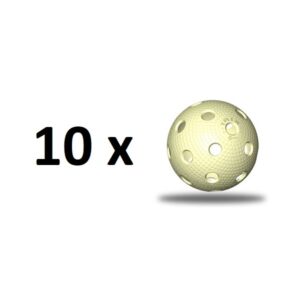 Florbalová loptička TRIX IFF – vanilková – 10 ks odhadovaná cena: 14 EUR