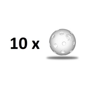 Florbalová loptička TRIX IFF – biela – 10 ks odhadovaná cena: 14 EUR