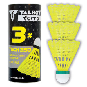 Bedmintonové loptičky TALBOT TORRO Tech 350 Slow 3 ks – žlté odhadovaná cena: 6.5 EUR