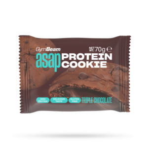 GymBeam ASAP Protein Cookie trojitá čokoláda odhadovaná cena: 1.7 EUR