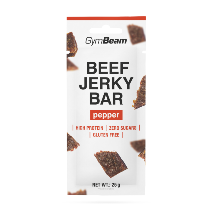 GymBeam Beef Jerky Bar korenistá príchuť odhadovaná cena: 1.5 EUR