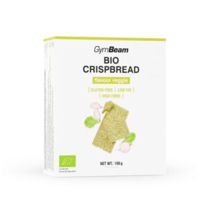 GymBeam BIO Knäckebrot zeleninový mix odhadovaná cena: 1.35 EUR