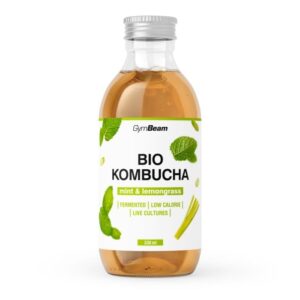 GymBeam BIO Kombucha 330 ml mäta & citrónová tráva odhadovaná cena: 1.5 EUR