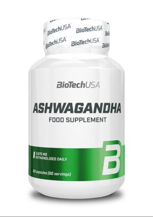 Ashwagandha – Biotech USA 60 kaps. odhadovaná cena: 19,90 EUR