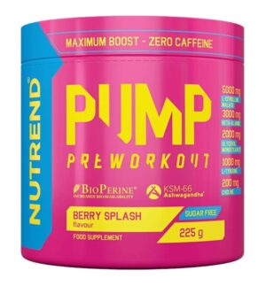 Pump (bez kofeínu) – Nutrend 225 g Rainbow odhadovaná cena: 20,90 EUR