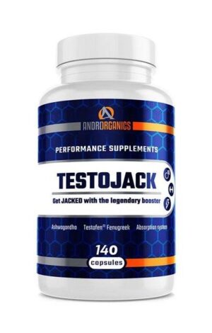 TestoJack – Androrganics 140 kaps. odhadovaná cena: 39,90 EUR