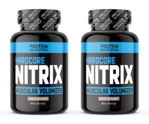 1+1 Zadarmo: Hardcore Nitrix – Protein Nutrition 100 tbl. + 100 tbl. odhadovaná cena: 26,90 EUR