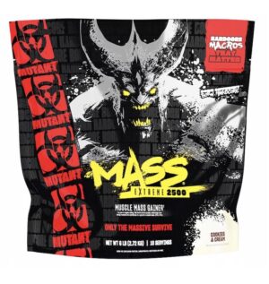 Mutant Mass Extreme 2500 – PVL	 2720 g Triple Chocolate odhadovaná cena: 33,90 EUR