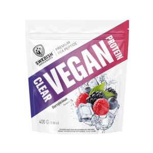 Clear Vegan Protein – Swedish Supplements 400 g Berrylicious odhadovaná cena: 31,90 EUR