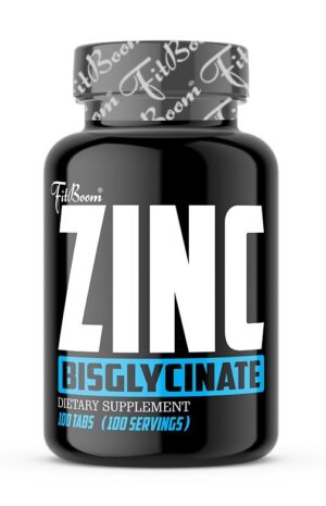 Zinc Bisglycinate – FitBoom 100 tbl. odhadovaná cena: 7,90 EUR