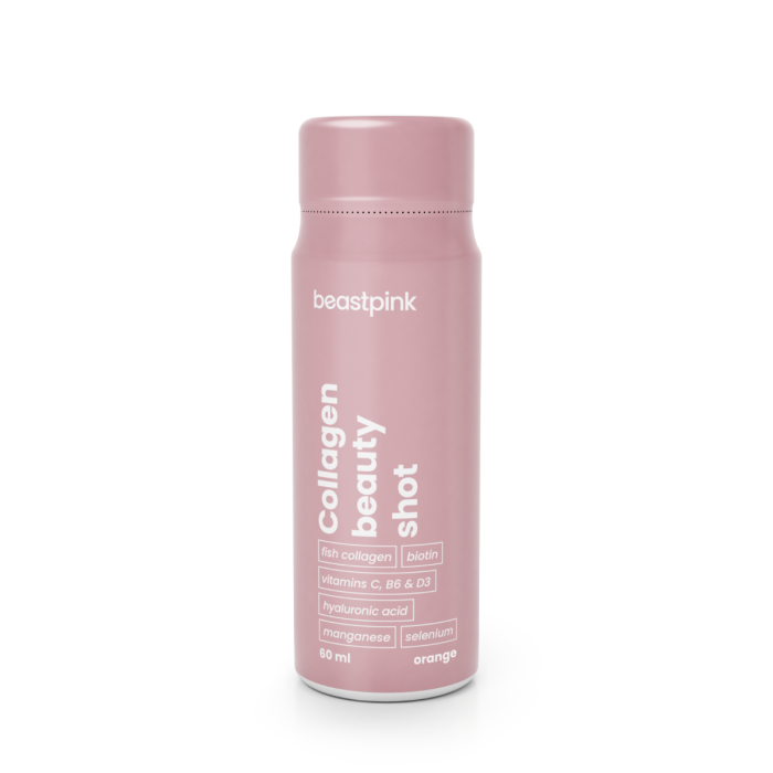 BeastPink Collagen Beauty Shot 60 ml pomaranč odhadovaná cena: 1.05 EUR