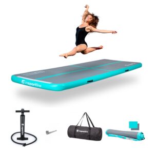 Airtrack inSPORTline Airstunt 300x100x10 cm šedý s ručnou pumpou odhadovaná cena: 139.9 EUR
