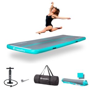 Airtrack inSPORTline Airstunt 500x100x10 cm šedý s ručnou pumpou odhadovaná cena: 219.9 EUR