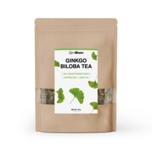 GymBeam Ginkgo biloba čaj odhadovaná cena: 1.8 EUR