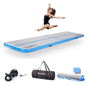 Airtrack inSPORTline Airstunt 400x100x10 cm biely s elektrickou pumpou odhadovaná cena: 184.9 EUR