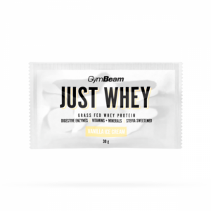 GymBeam Vzorka Just Whey vanilková zmrzlina odhadovaná cena: 1.24 EUR