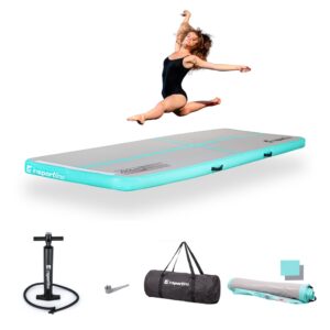 Airtrack inSPORTline Airstunt 300x100x10 cm biely s ručnou pumpou odhadovaná cena: 139.9 EUR