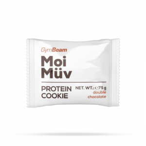 GymBeam MoiMüv Protein Cookie dvojitá čokoláda odhadovaná cena: 1.6 EUR