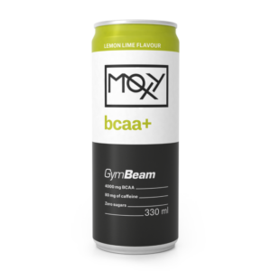 GymBeam MOXY BCAA+ energy Drink 330 ml citrón limetka odhadovaná cena: 1.2 EUR
