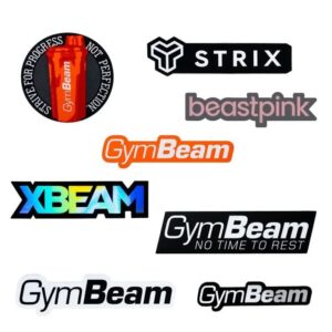 GymBeam Nálepky 8Pack odhadovaná cena: 1.2 EUR