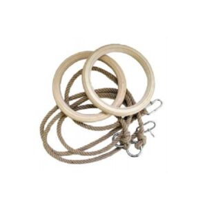 Drevené gymnastické kruhy SPARTAN priemer 24 cm odhadovaná cena: 36.6 EUR
