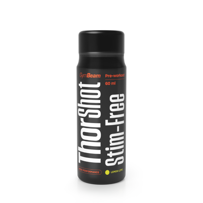 GymBeam Thor Stim-free shot 60 ml citrón limetka odhadovaná cena: 1.1 EUR