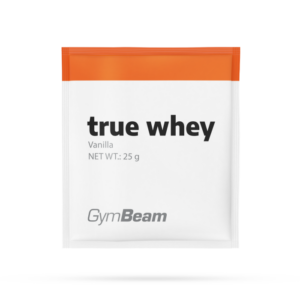 GymBeam Vzorka True Whey vanilka odhadovaná cena: 1.2 EUR