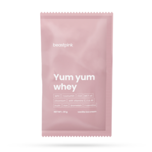 BeastPink Vzorka Yum Yum Whey vanilková zmrzlina odhadovaná cena: 1.3 EUR
