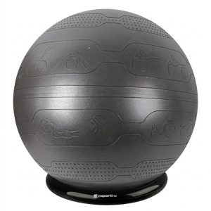 Gymnastická lopta inSPORTline Stretch Ball 75 cm so základňou BallBase čierna odhadovaná cena: 21.9 EUR