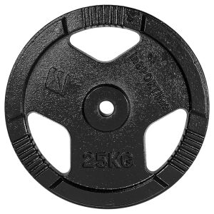 Liatinový kotúč inSPORTline Hamerton Black 25 kg 30 mm odhadovaná cena: 46.9 EUR