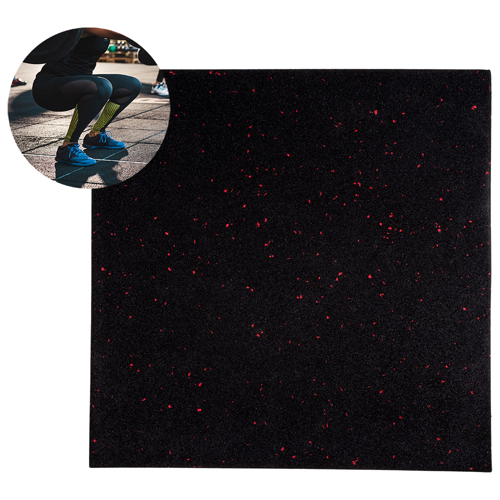 Záťažová podložka inSPORTline Proteko II 50x50x3 cm čierno-červená odhadovaná cena: 12.5 EUR
