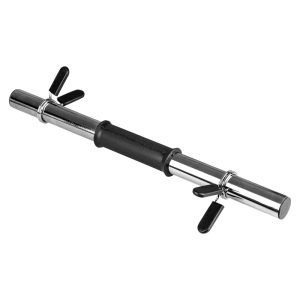Dutý hriadeľ na jednoručnú činku inSPORTline Onepump 45cm/30mm s objímkami, bez závitov odhadovaná cena: 4.9 EUR