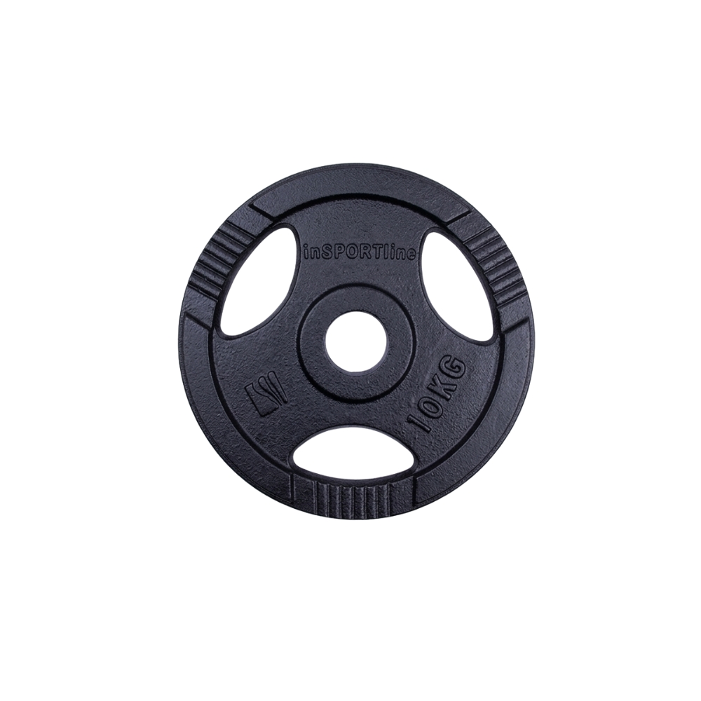 Liatinový olympijský kotúč inSPORTline Hamerton Black 10 kg 50 mm odhadovaná cena: 17.5 EUR