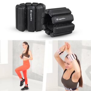 Fitness závažie na členok a zápästie inSPORTline Brace 2×1,5 kg mocha mousse odhadovaná cena: 44.9 EUR