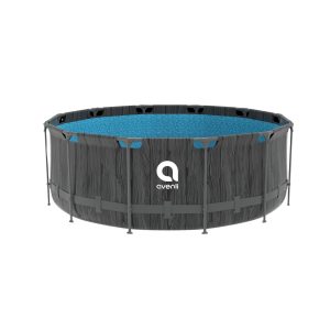 Bazén Steel Super Black Wood AVENLI 366 x 122 cm odhadovaná cena: 269 EUR