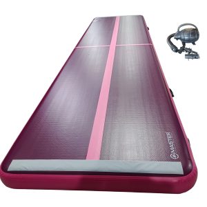 Airtrack MASTER S-Pro nafukovacia žinenka 600 x 150 x 20 cm – fialová – ružová odhadovaná cena: 497 EUR