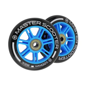Náhradné kolieska na kolobežky MASTER Stunt 100 mm – modré odhadovaná cena: 8.1 EUR