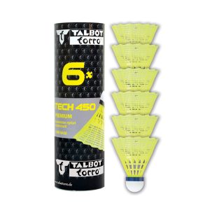 Bedmintonové loptičky TALBOT TORRO Tech 450 Medium 6ks – žlté odhadovaná cena: 13 EUR