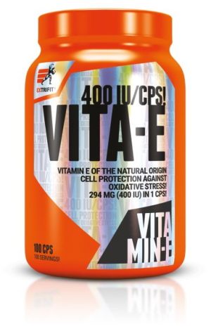 Vita-E 400 UI – Extrifit 100 kaps. odhadovaná cena: 12,90 EUR
